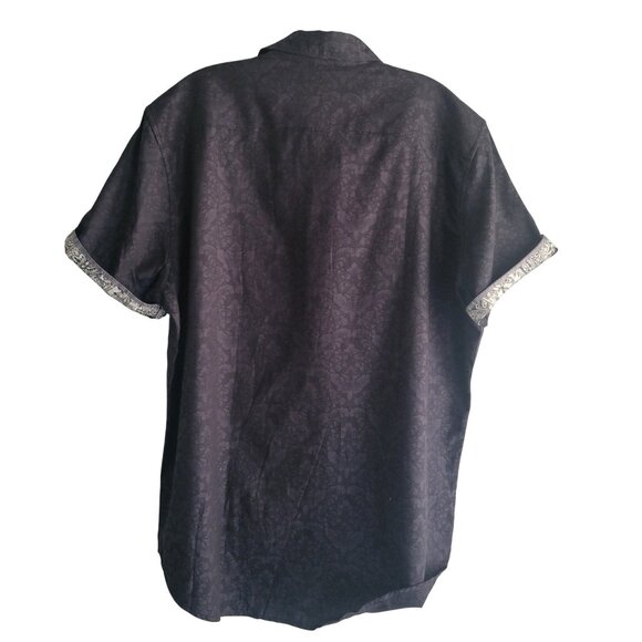 Robert Graham Bayview Woven Shirt Size L Classic Fit - Picture 6 of 14